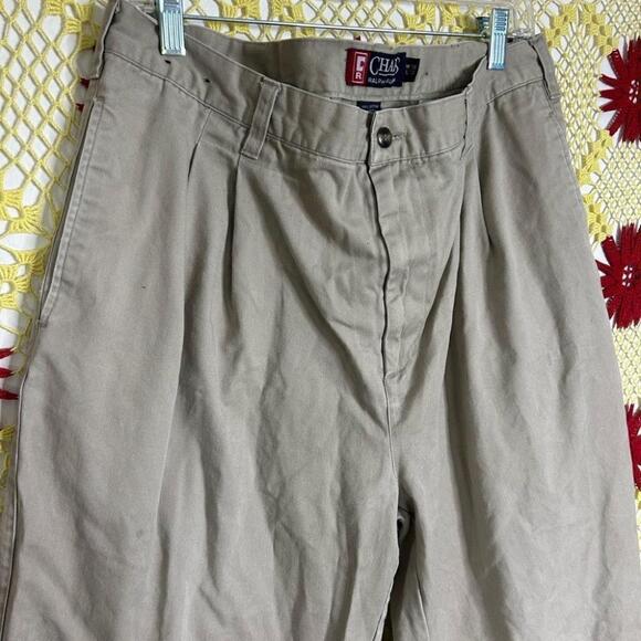 Men Y2k Chaps Khaki Pants - Picture 15 of 16